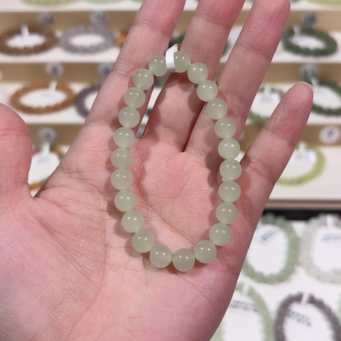 和田玉手链未镶嵌a