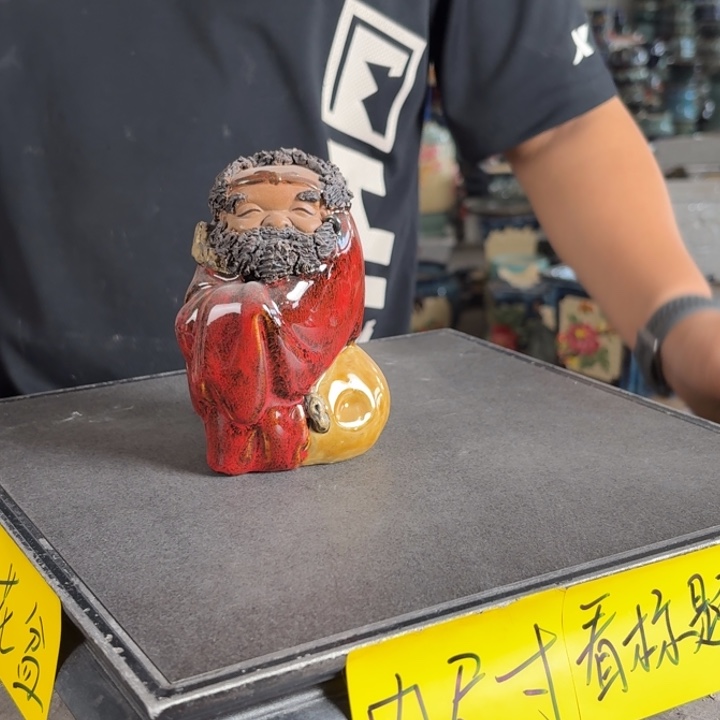 。一风堂石湾花盆 高12