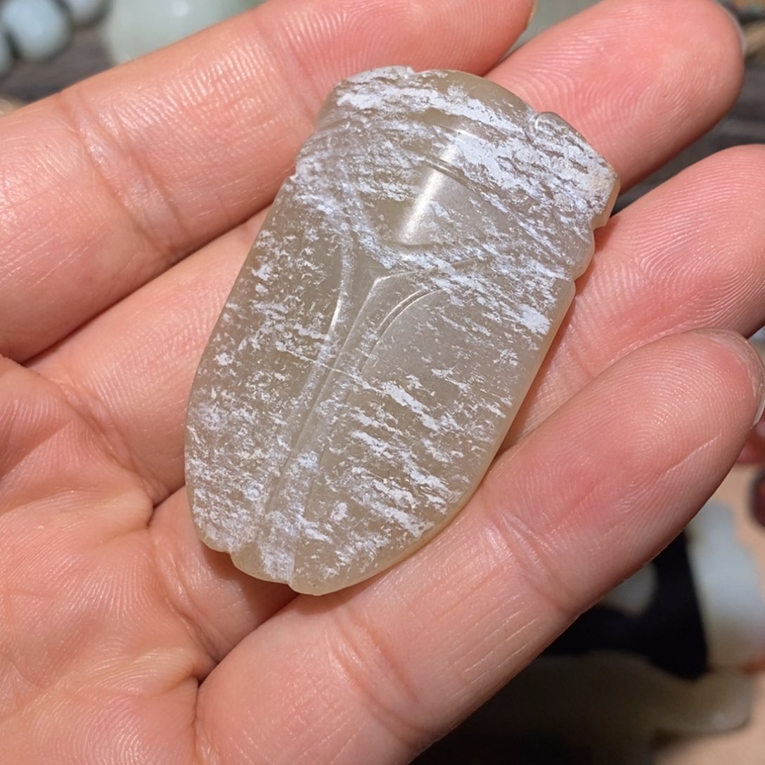 和田玉颈饰未镶嵌