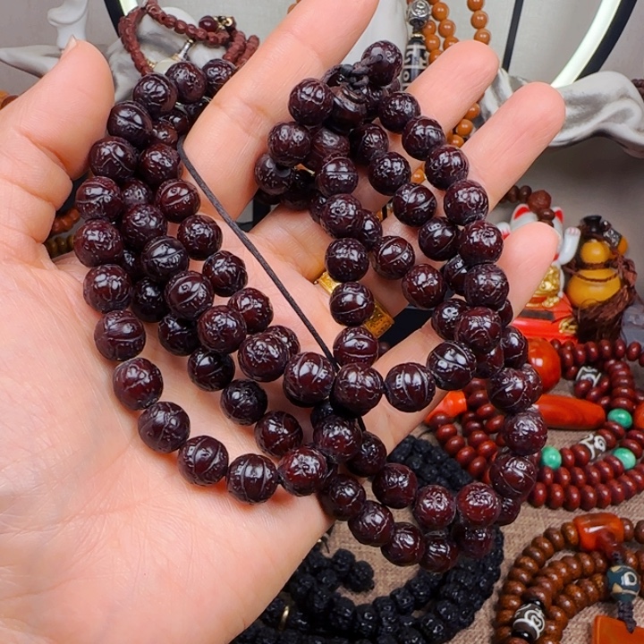 ****️猴头核桃吊坠凤眼108脖挂