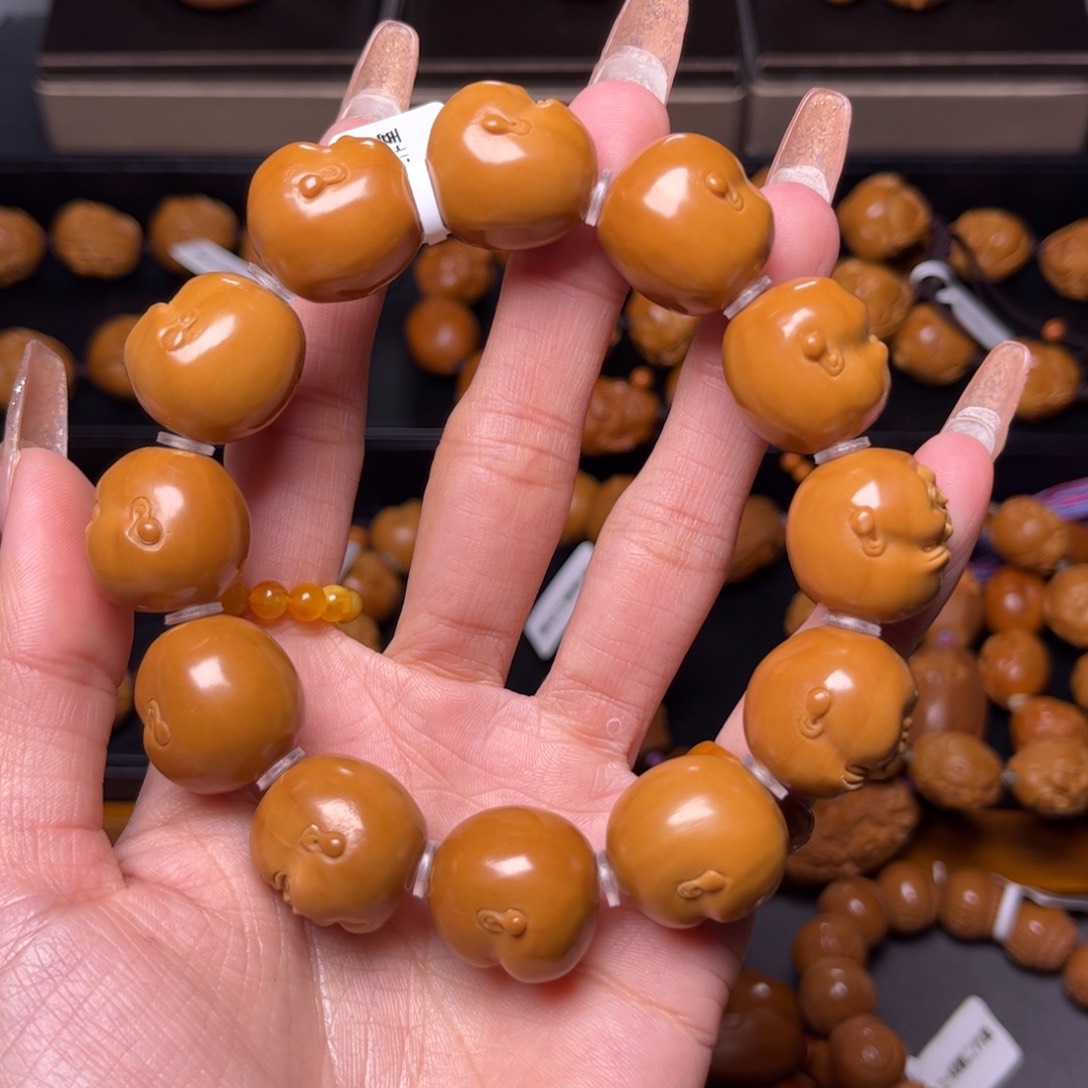 橄榄核手串?***央橄榄核手串