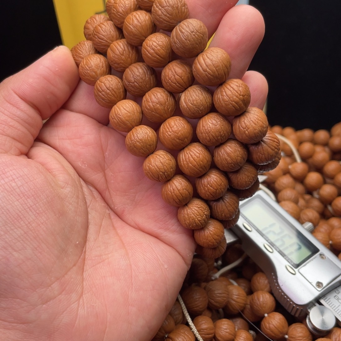 猴头核桃手串凤羽13