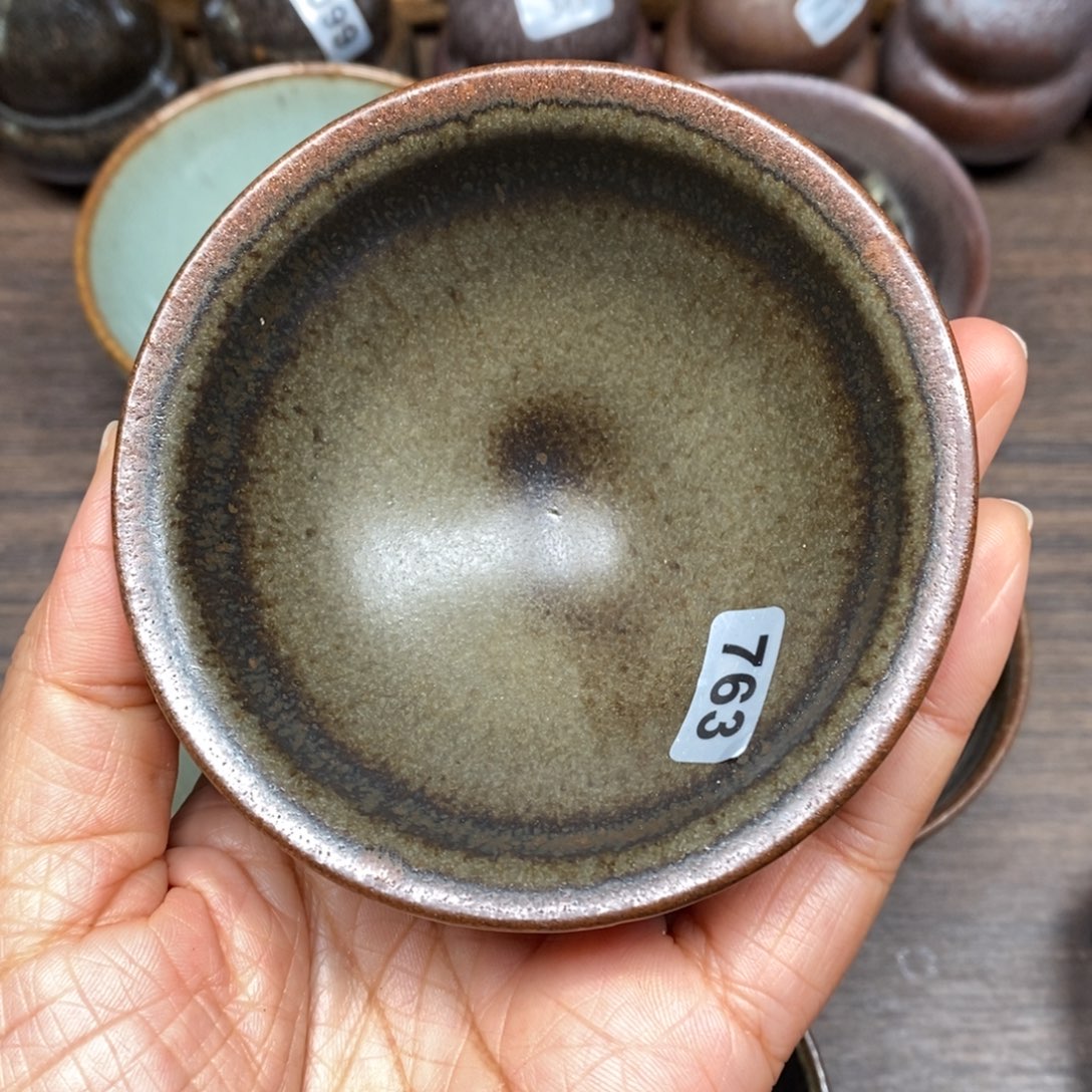 茶盏龙窑柴烧自然还原763