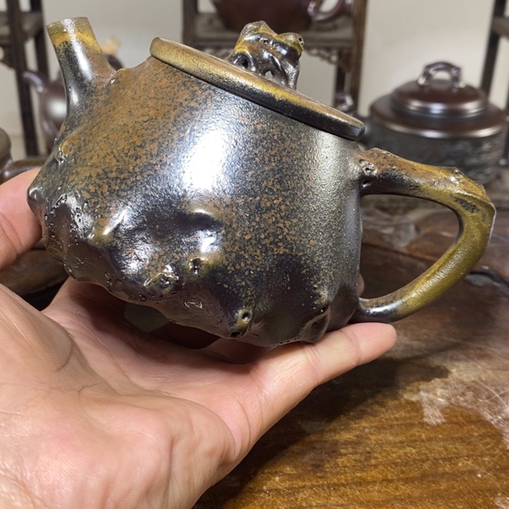 坭兴陶真柴烧顺丰包邮220cc