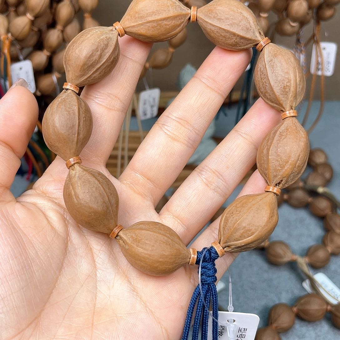 手串橄榄核梅林铁核1929放漏