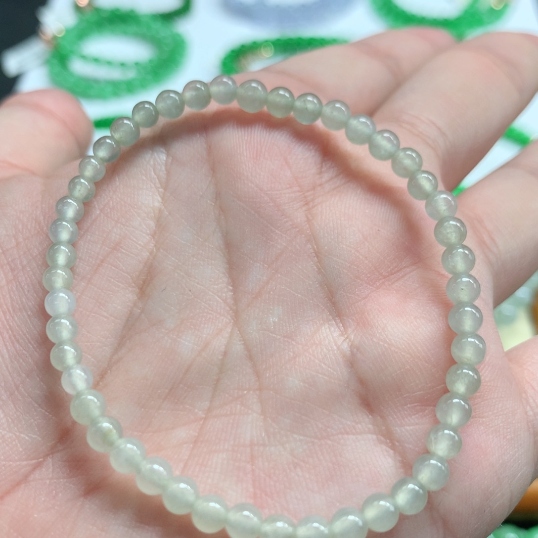 未镶嵌手链翡翠翡翠