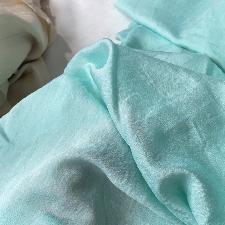 天丝（莱赛尔纤维）蓝绿色人鱼姬透明2米