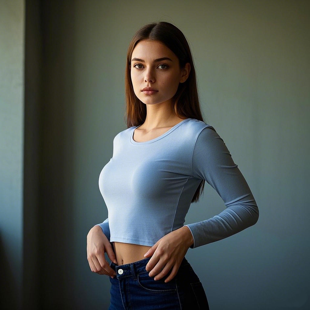 13号链接   夏季款新法式时尚长袖显瘦打底T恤女装