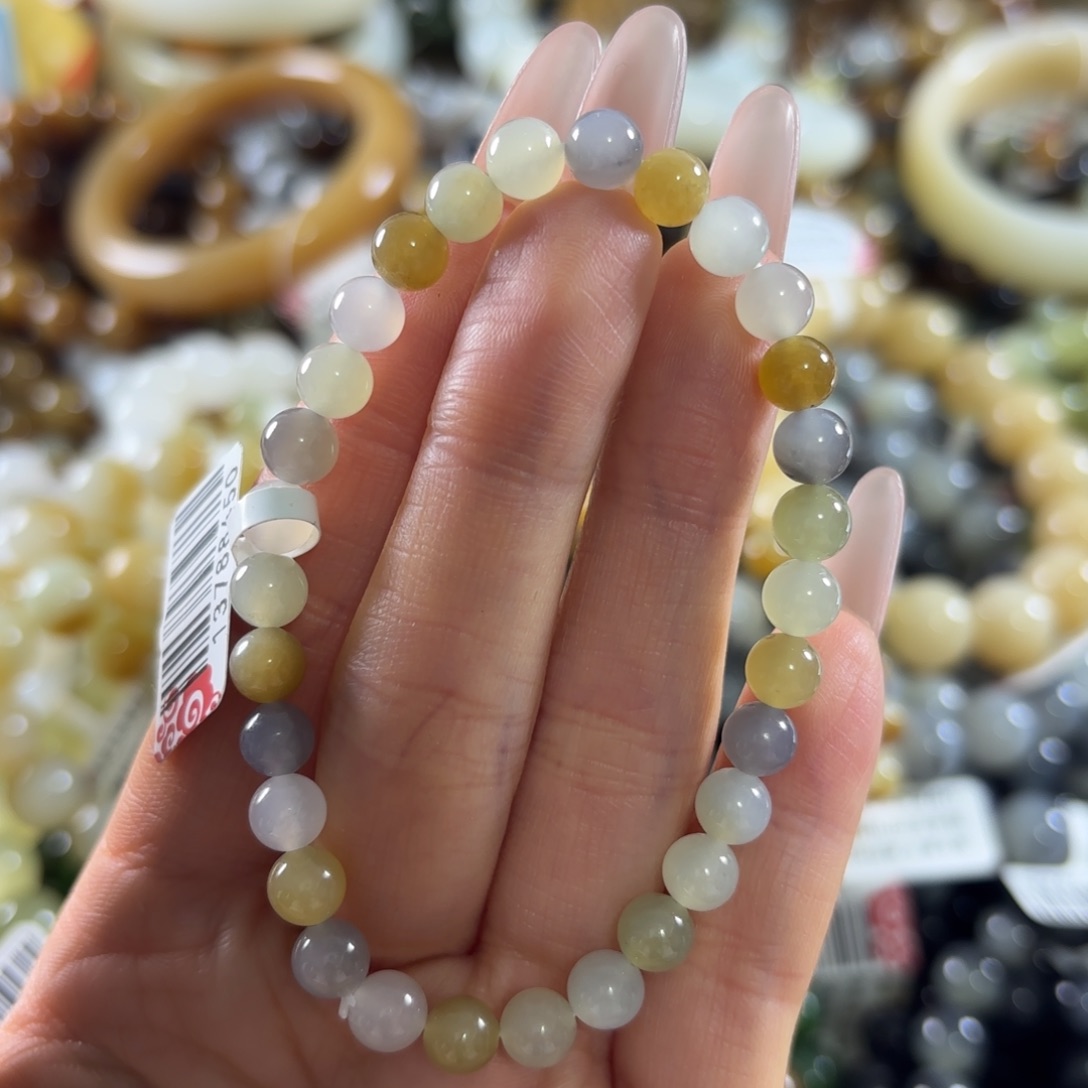 和田玉未镶嵌手串98