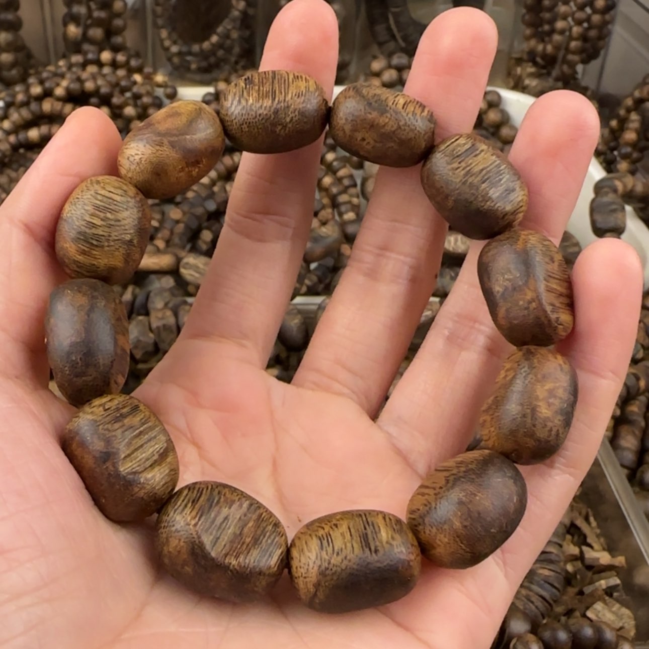 【闪购商品】沉香手串天**间奇楠手串15.8克