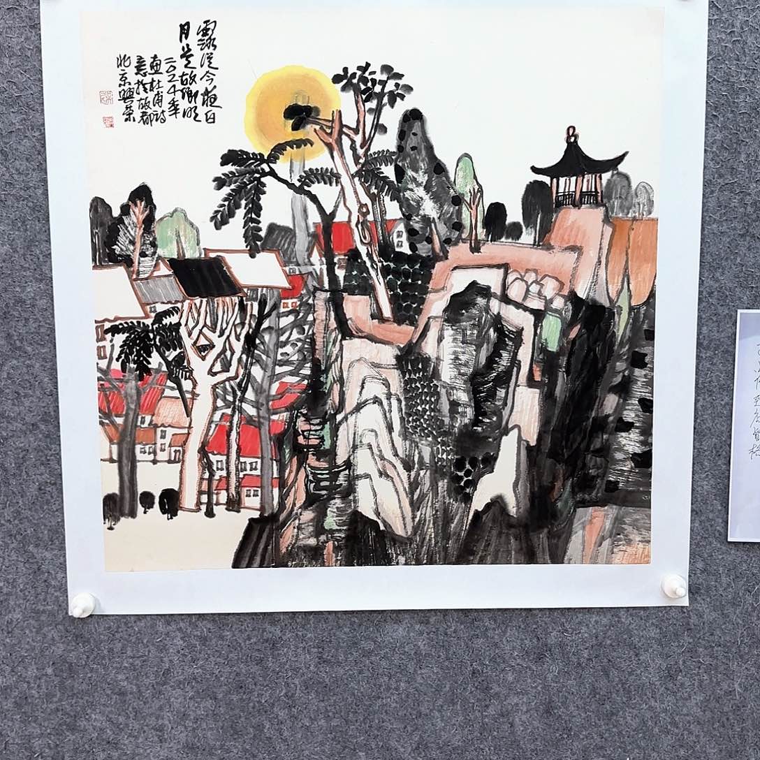 国画大写意为在全国各