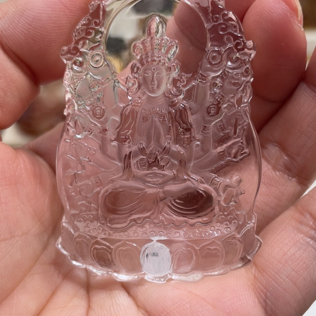 水晶颈饰未镶嵌行*定制