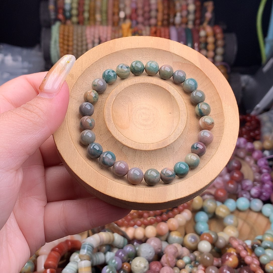 石英质玉未镶嵌手串126