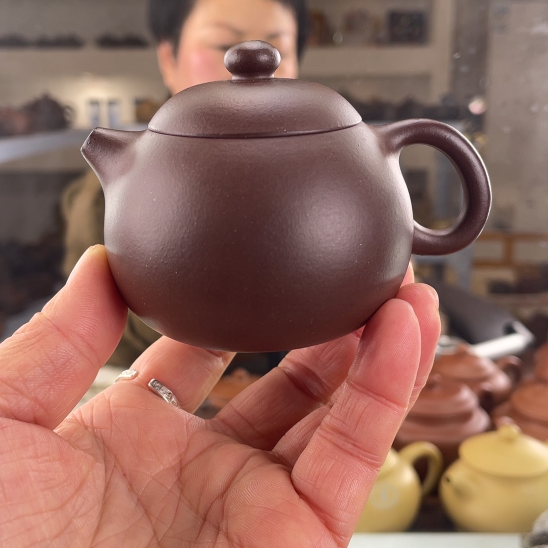 紫砂茶壶四号井底槽清文旦100cc