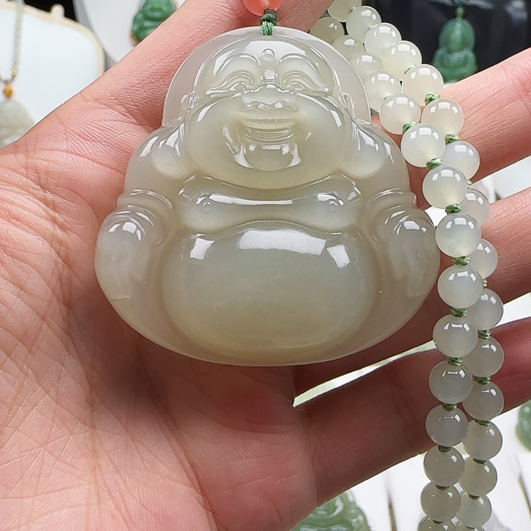 深***叔和田玉未镶嵌颈饰50