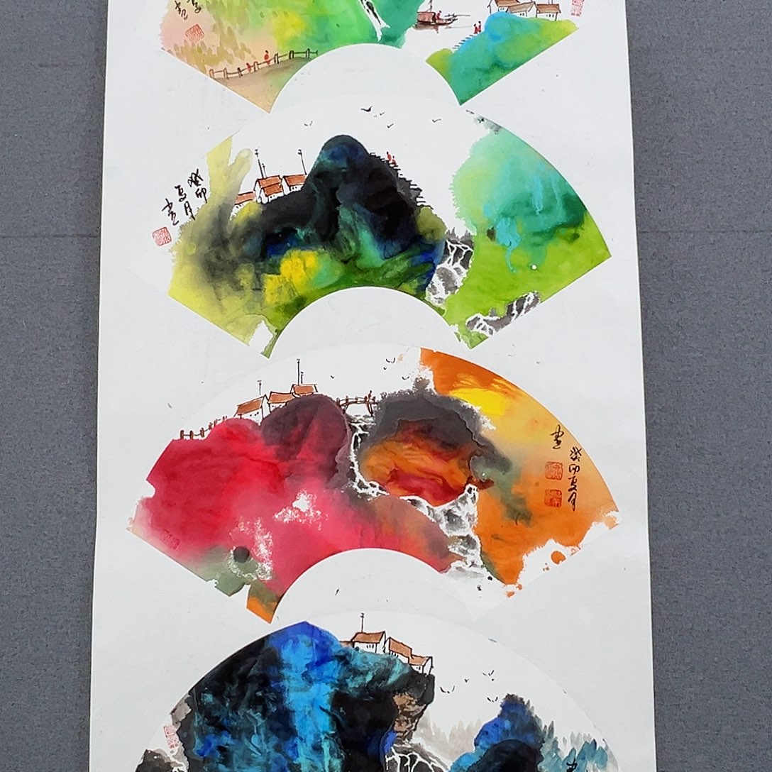 书法当代艺术，展览作品