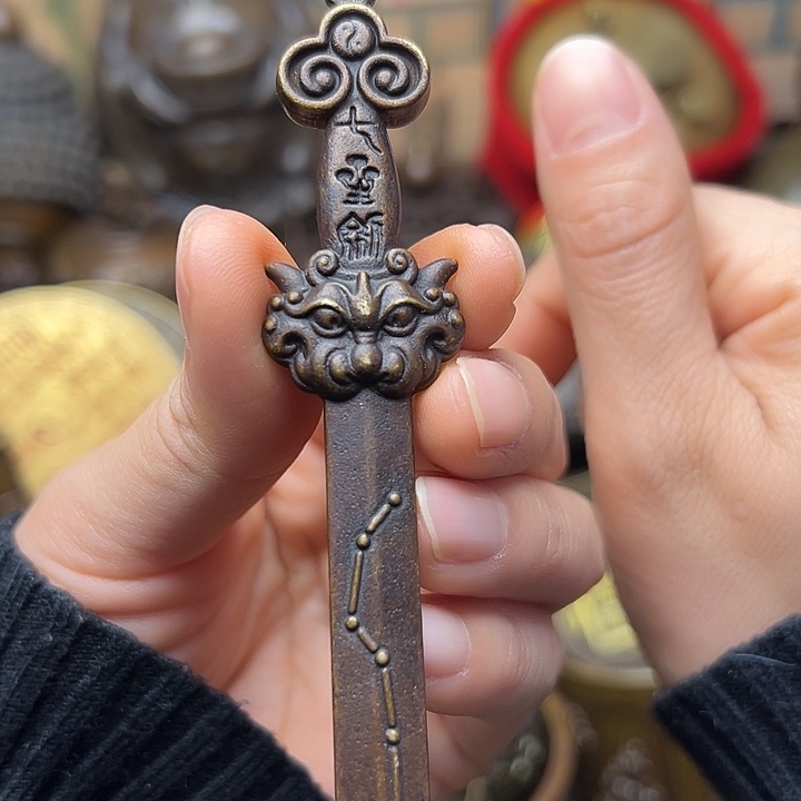 铜器摆件老王直播间