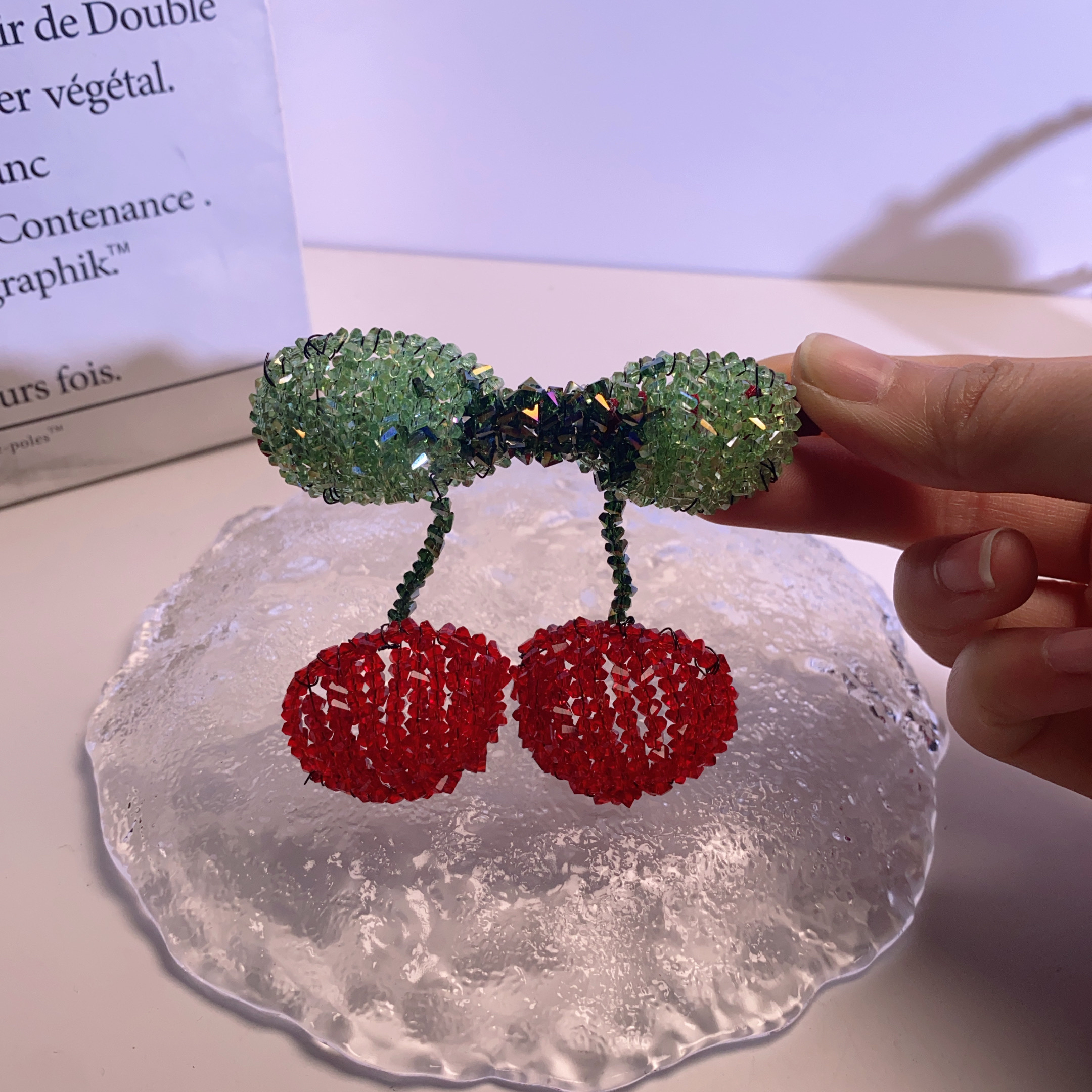 A8716编号紫莹轻奢发饰《鸭夹》