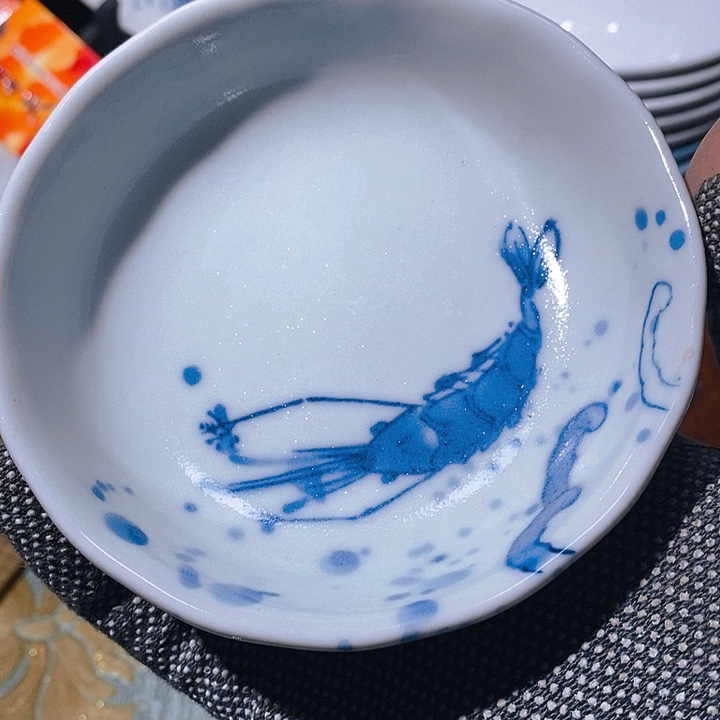 瓷片新年快乐万事如意