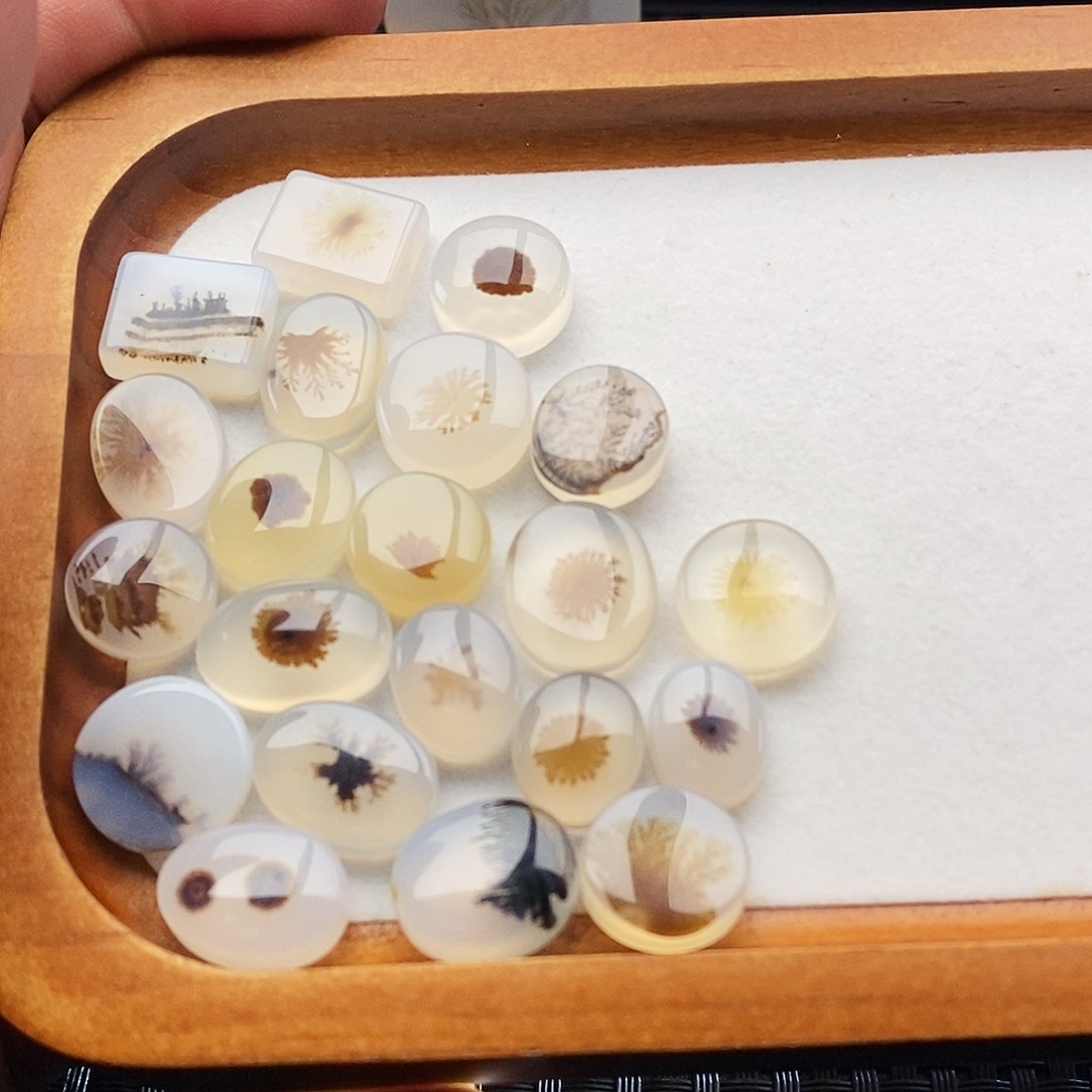 天***缘玛瑙/玉髓未镶嵌吊坠(不含链)