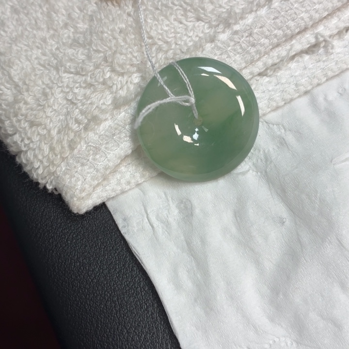 翡翠未镶嵌颈饰翡翠天然A货平安扣