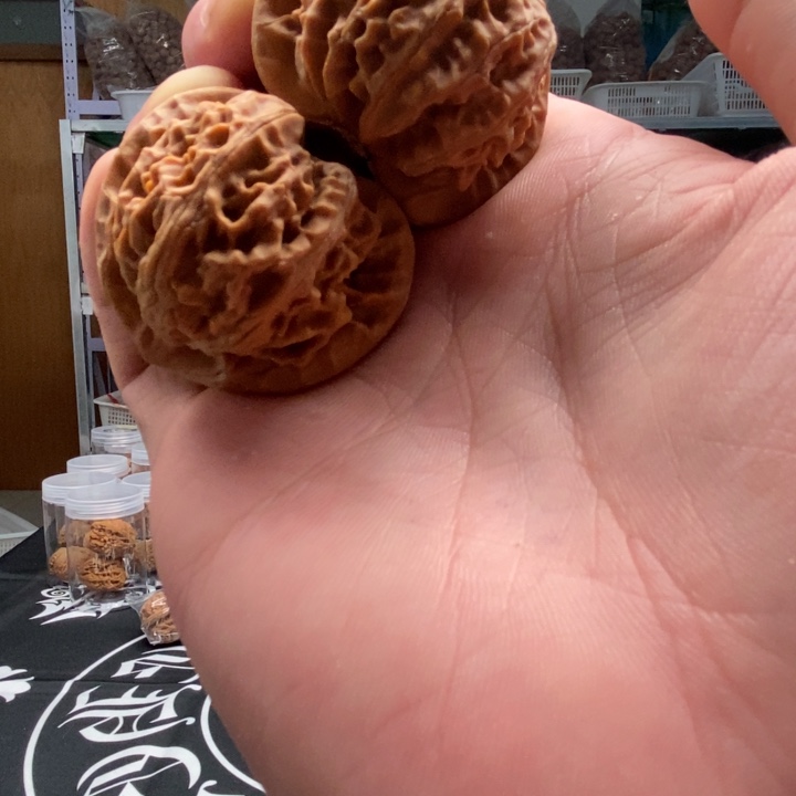 红***型文玩核桃吊坠宫灯