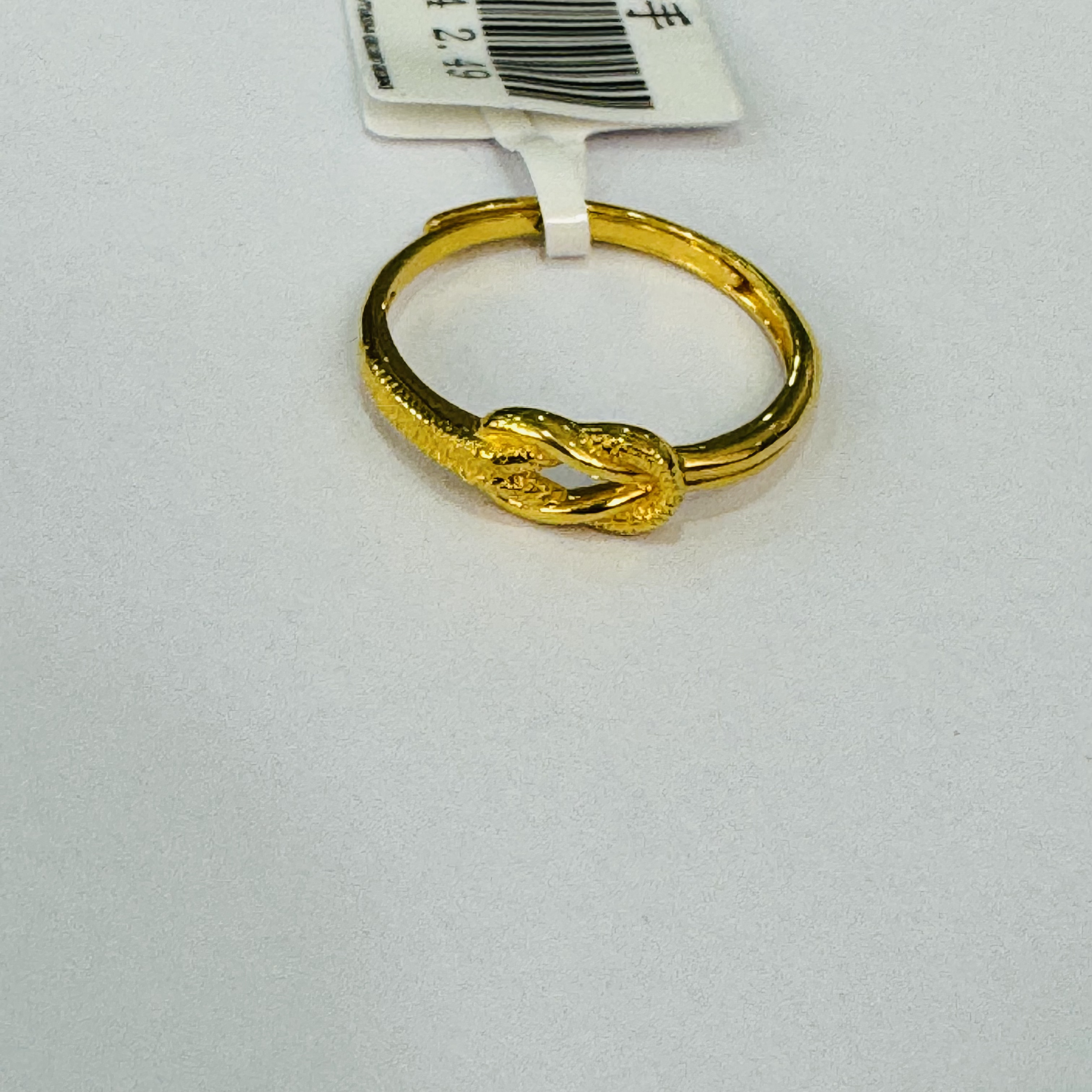 【木木专享】足金 999饰品 可调节莫相离戒指 2.49 GP