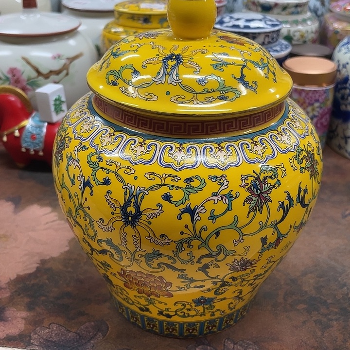 陶瓷罐密封罐茶叶罐储物罐