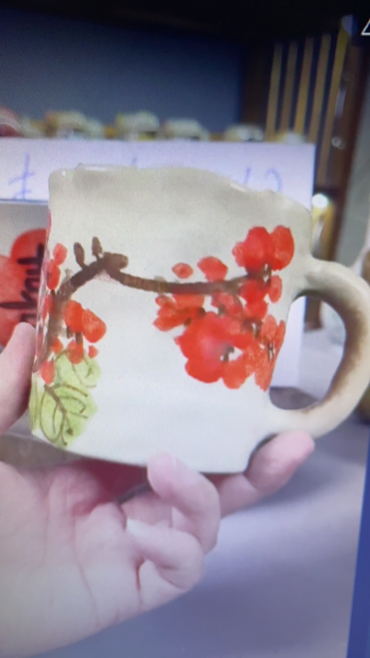 手绘高温釉下彩陶瓷