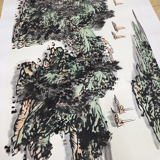 国画书法作品欣赏。书法作品