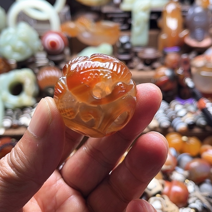 玛瑙/玉髓车挂未镶嵌