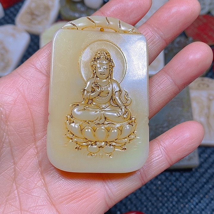 吊坠白玉菩提精选
