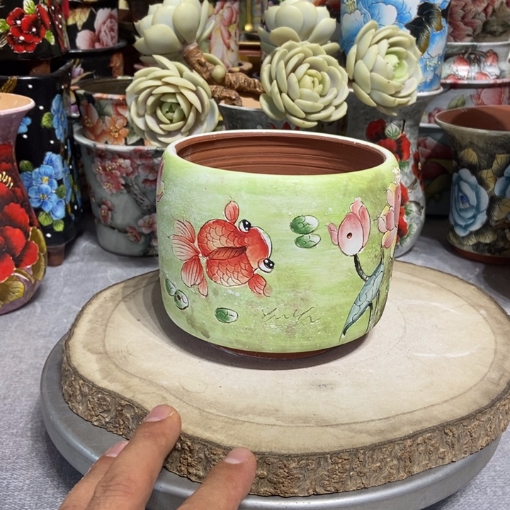 景德镇艺术手绘作品