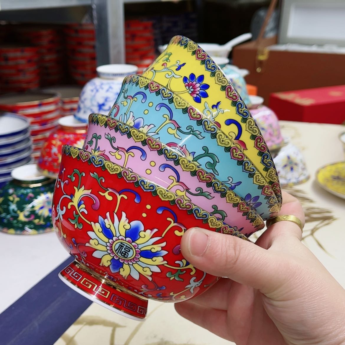 【闪购商品】珐琅5英寸4混。。。。。。