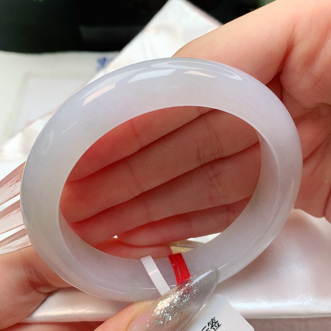 未镶嵌手镯翡翠正圈55