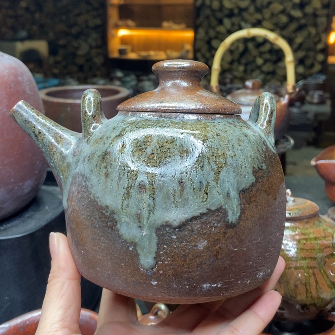 紫砂柴烧紫砂茶具