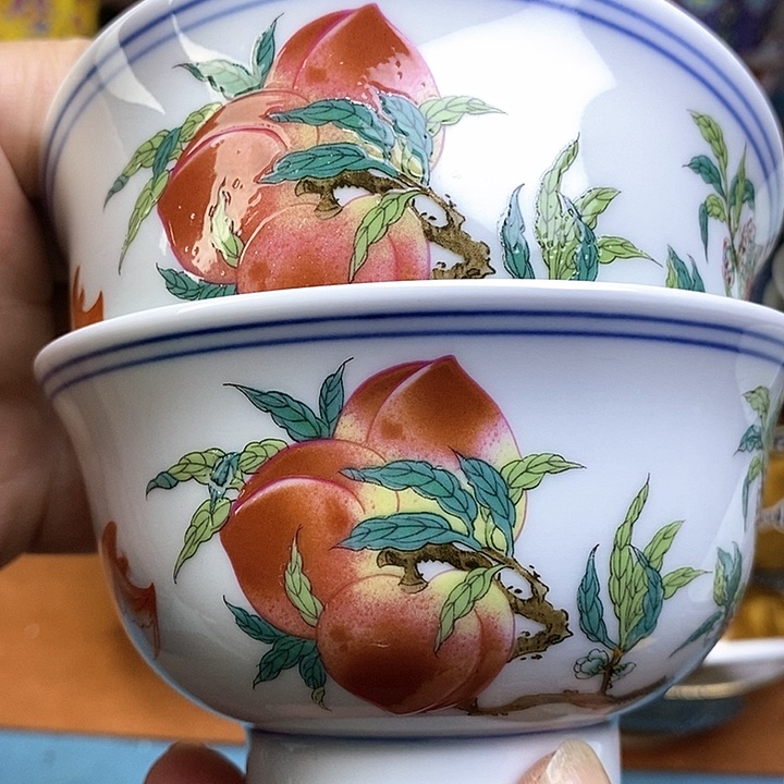 景德镇陶瓷藏式茶碗