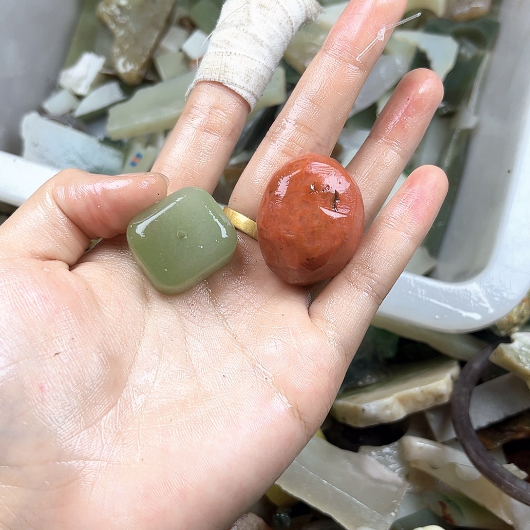 颈饰未镶嵌和田玉（糖玉）清*