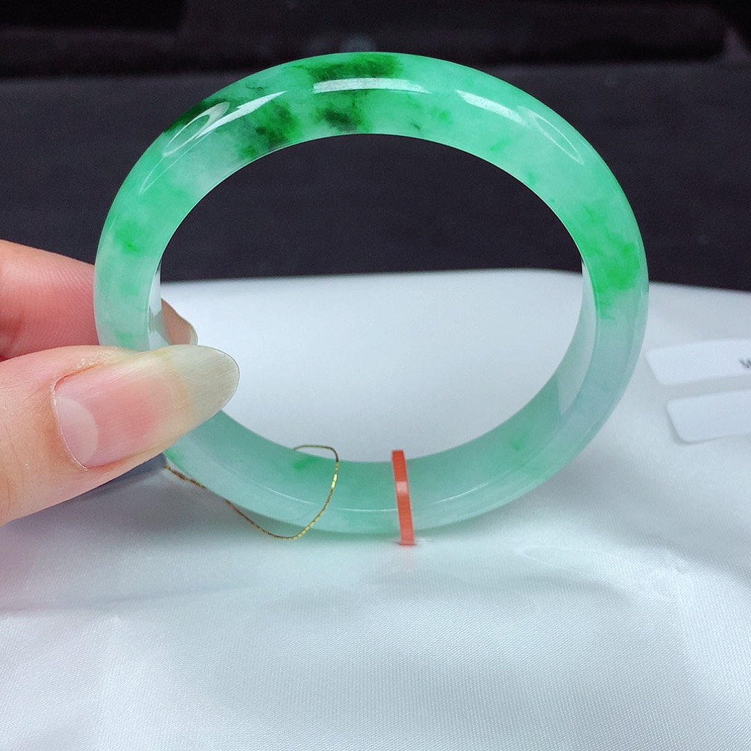 未镶嵌手镯翡翠56圈065