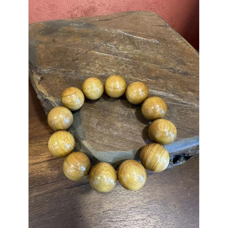 金丝楠2.0枯木老料单圈手串（无礼盒）044