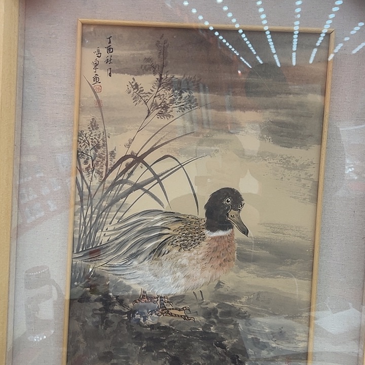 国画中**神雷鸣东去伪存真！