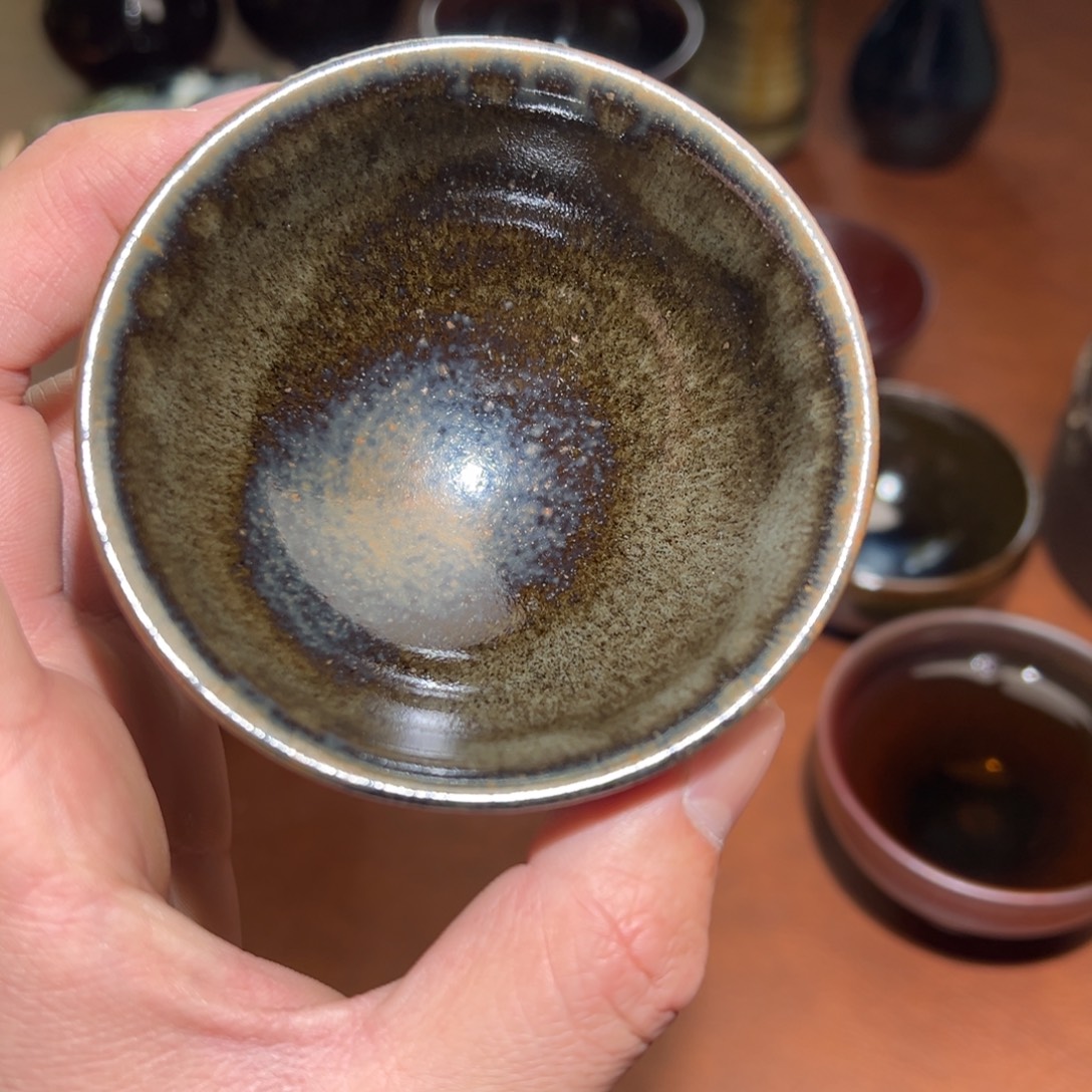 茶盏柴烧主人杯建窑建盏茶盏