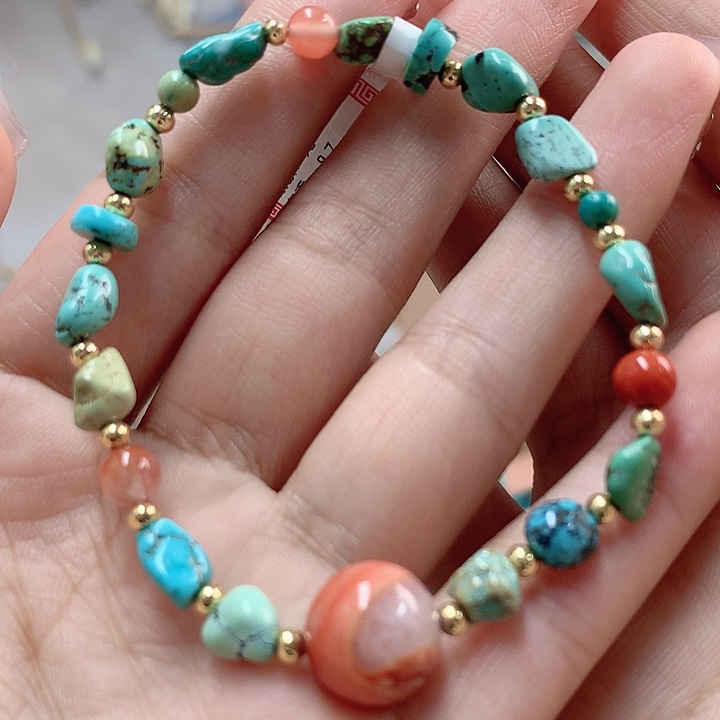 绿松石珠宝奇石未镶嵌