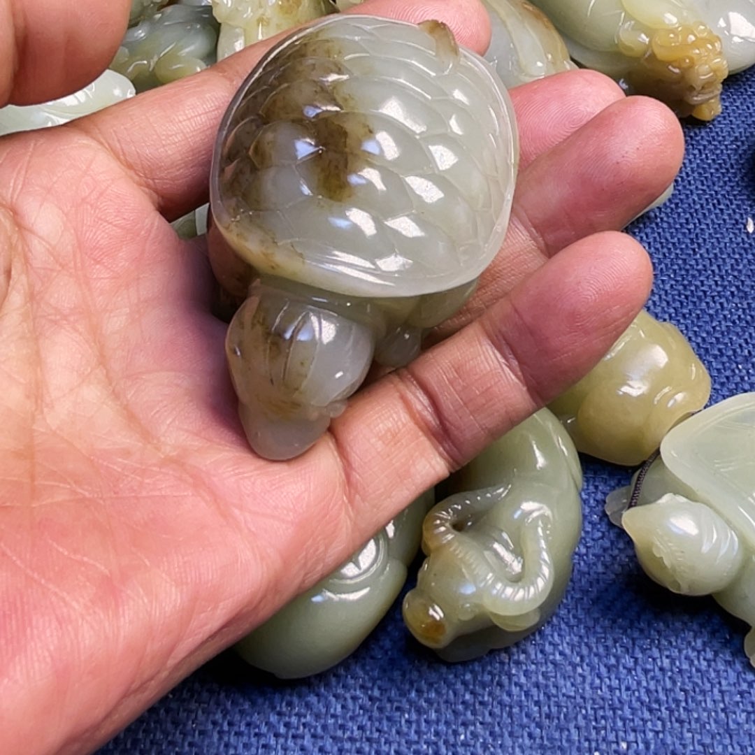和田玉（碧玉）吊坠(不含链)未镶嵌O****e
