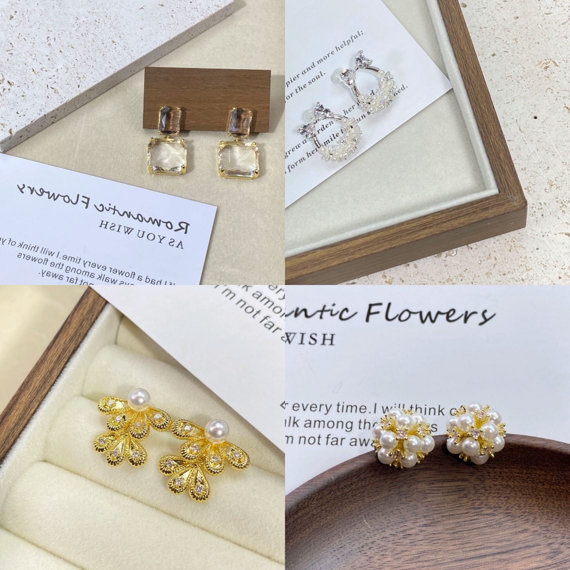 铜合金耳饰 爆款银针耳钉耳饰复古精致小众氛围感耳饰耳环耳夹