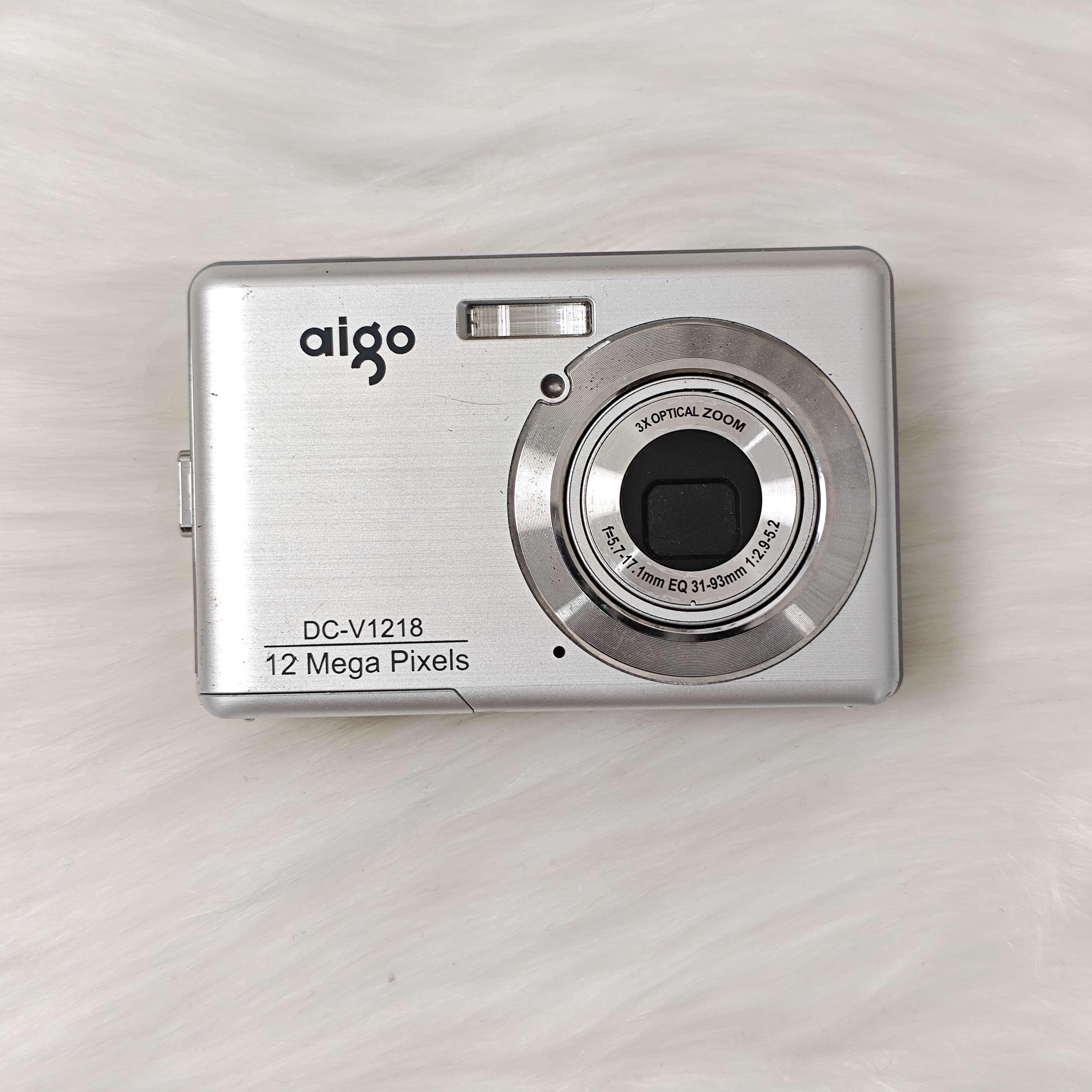 95新 aigo/爱国者 dc-v1218 银色 出片清晰冷白皮 配件齐全