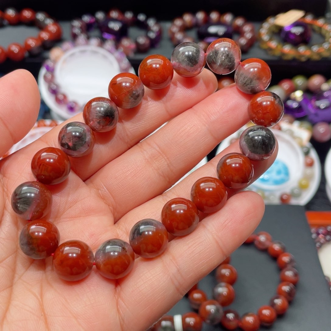 水晶手链未镶嵌极光手链