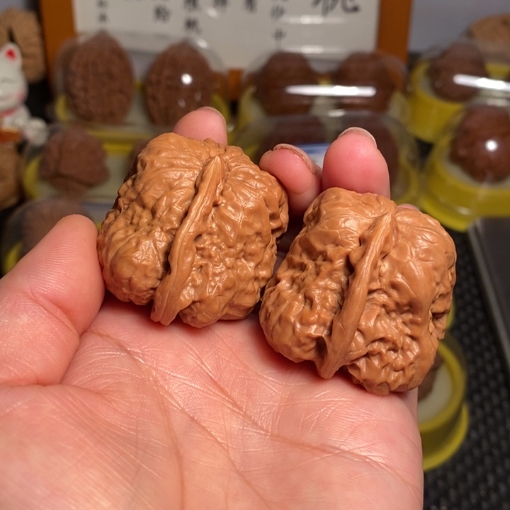 把件文玩核桃蛤蟆一帆风顺