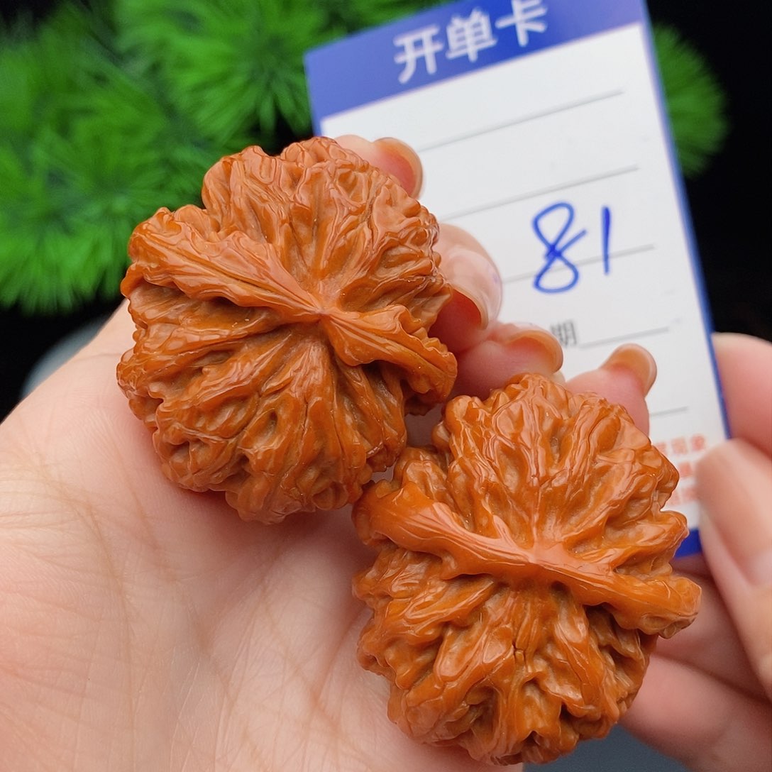 文玩核桃把件39苹果81