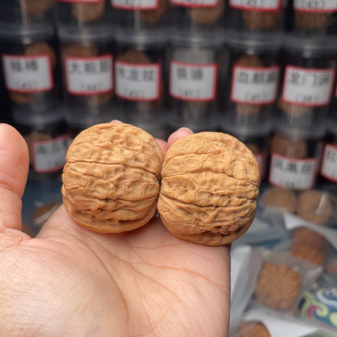 文玩核桃吊坠缘40甲骨文